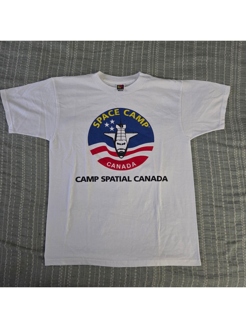 Space Camp Canada Camp Spatial Canada White T Shirt